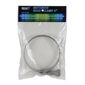 Ideal-Air Butterfly Hose Clamp 2/Pack 4 in (25/Cs)