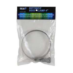 Ideal-Air Butterfly Hose Clamp 2/Pack 6 in (25/Cs)