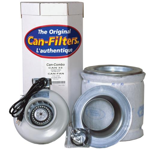 Can-Filter Pre Packaged Can 33 w/ Can-Fan 6 in 270 CFM