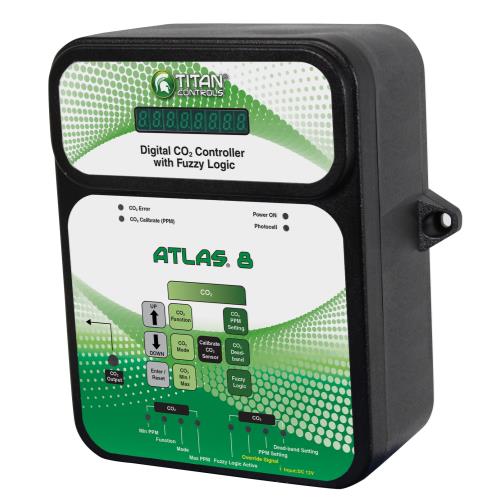 Titan Controls Atlas 8 - Digital CO2 Controller w/ Fuzzy Logic