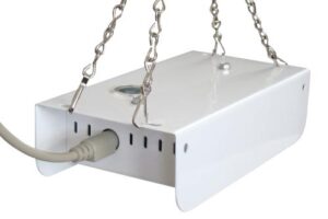 Agrowtek Aspirated Indoor Climate Sensor (Temp/RH/Light) w/ CO2 Upgrade Installed (4/Cs)