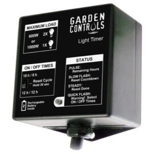 Grozone Garden Controls Light Timer (12/Cs)