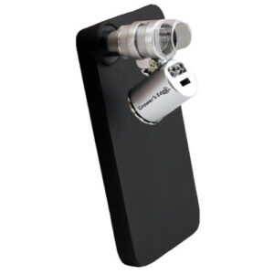 Grower's Edge iPhone 5 Case w/ LED Pocket Microscope 60x (10/Cs)