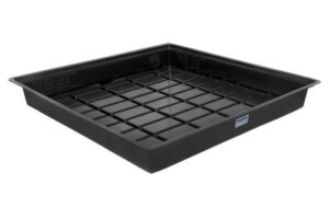 Duralastics 4 ft x 4 ft ID Black Tray