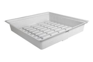 Duralastics 3 ft x 3 ft ID White Tray