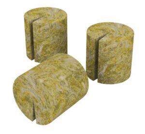 Grodan Macro Plug Round w/ Slit (50/Bag)