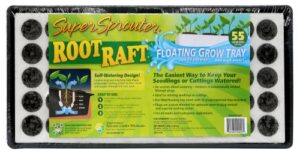 Super Sprouter Root Raft Floating Plug Tray 55 ct (12/Cs)