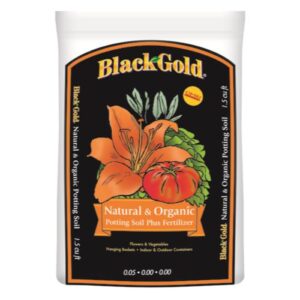 Black Gold Natural & Organic Potting Soil 1.5 cu ft (50/Plt)