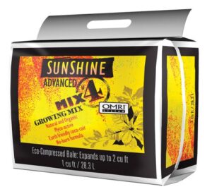 Sunshine Advanced Mix # 4 - 1 cu ft Compressed (100/Plt)