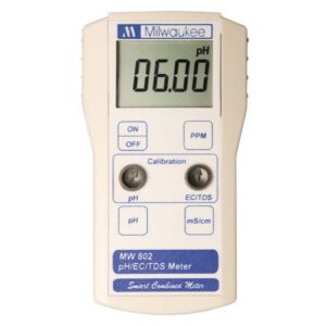 Milwaukee MW802 Smart pH/EC/TDS/ Combination Meter
