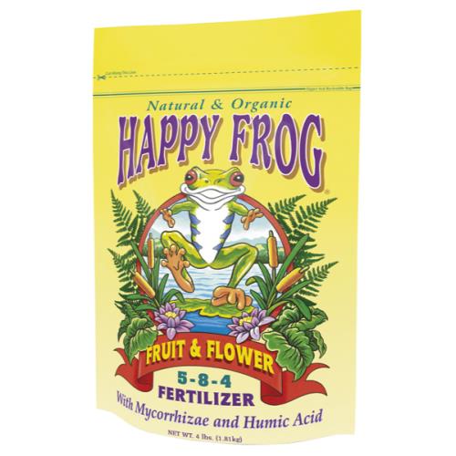 FoxFarm Happy Frog Fruit & Flower Fertilizer 4 lb (12/Cs)