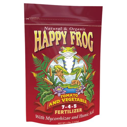 Happy Frog Tomato & Vegetable Fertilizer 4 lb (12/Cs)