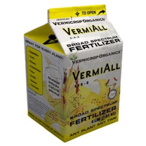 Vermicrop All Purpose Broad Spectrum Fertilizer 4 lb (4/Cs)