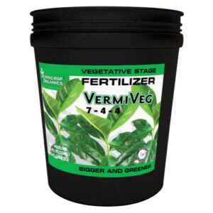 Vermicrop Growth Vegetative Stage Fertilizer 25 lb (1/Cs)
