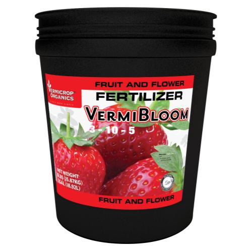 Vermicrop Bloom Fruit and Flower Fertilizer 35 lb (1/Cs)