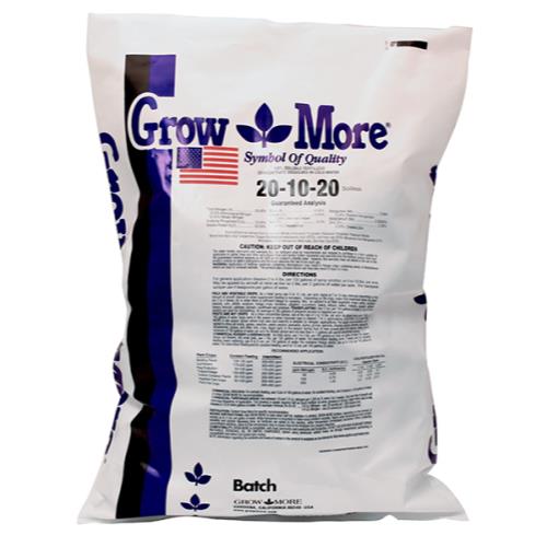 Grow More Soilless (20-10-20) 25 lb