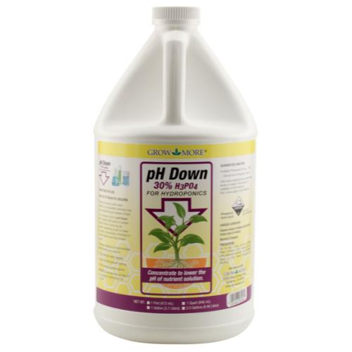 Grow More pH Down 30% Gallon (4/Cs)