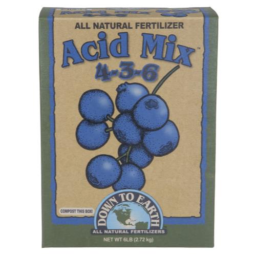 Down To Earth Acid Mix - 6 lb (6/Cs)