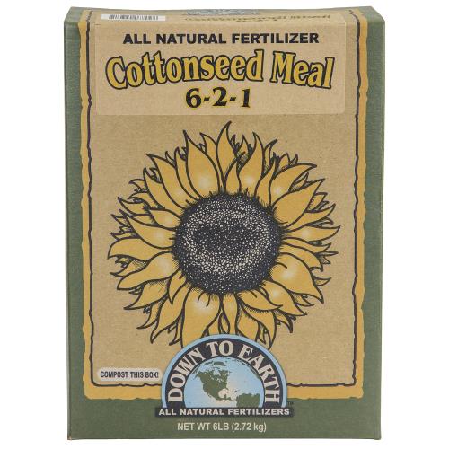 Down To Earth Cottonseed Meal - 6 lb (6/Cs)