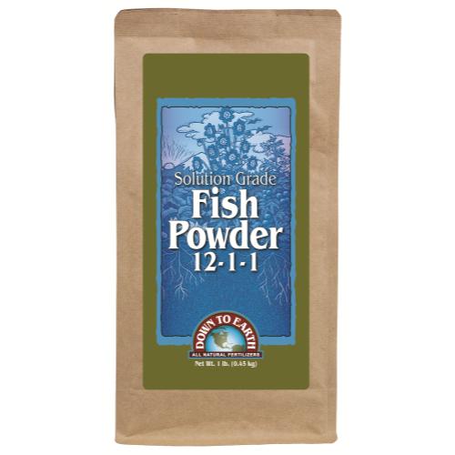 Down To Earth Fish Powder - 1 lb (6/Cs)