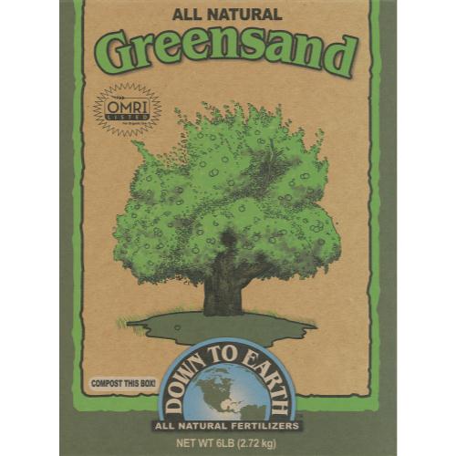 Down To Earth Greensand - 6 lb (6/Cs)