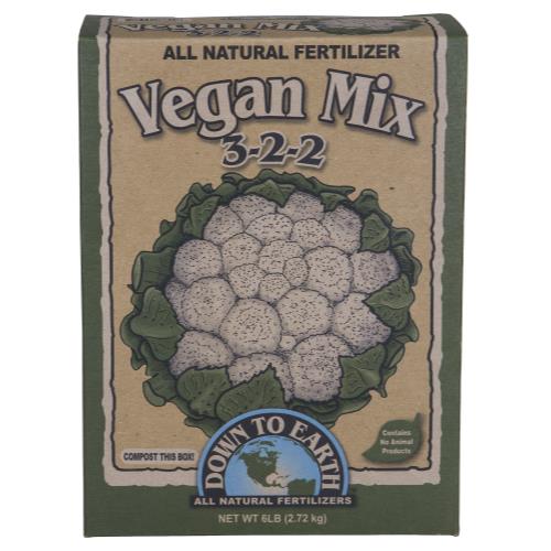 Down To Earth Vegan Mix - 6 lb (6/Cs)