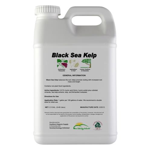 VermaPlex Black Sea Kelp 2.5 Gallon (2/Cs)