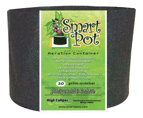 Smart Pot Black 20 Gallon (50/Cs)