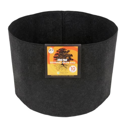 Gro Pro Essential Round Fabric Pot 10 Gallon (10/Bag)
