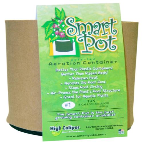 Smart Pot Tan 1 Gallon (100/Cs)