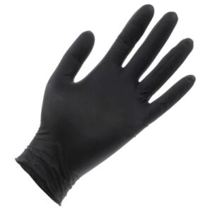 Black Lightning Powder Free Nitrile Gloves Medium (100/Box)